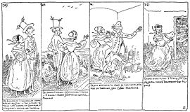 An example of Rodolphe Töpffer's comics.