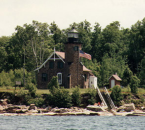 Sand Island Light (WI) in 1994
