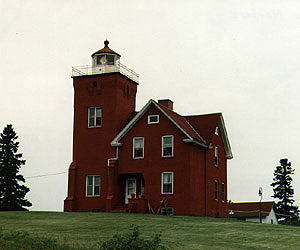 Two Harbors Light in 1994 - 19th trip