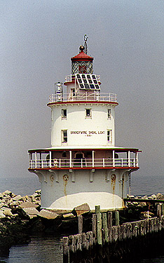 Brandywine Shoal Light in 1998 - 32nd trip