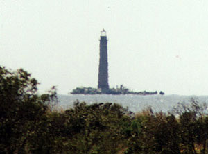 Sand Island Light in 1997 - 30th trip