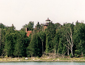 Squaw Island Light in 1992