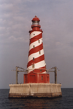 White Shoal Light in 2001
