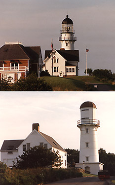 Cape Elizabeth Lights in 1986