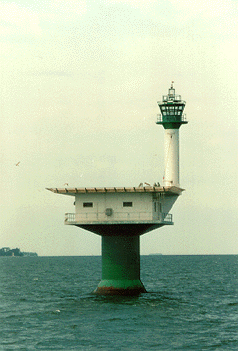 Pelee Passage Light in 1993 - 15th trip