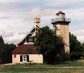 Eagle Bluff Light in 1989