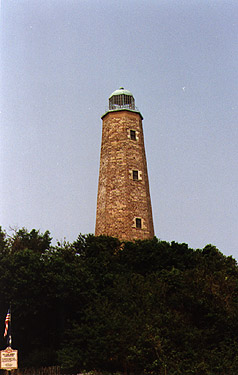 Old Cape Henry Light in 1991 - 10th trip