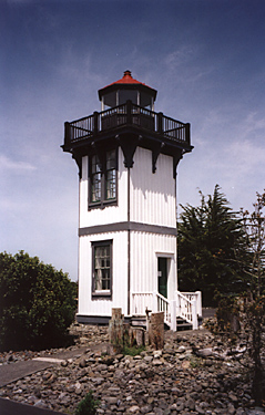 Table Bluff Light in 2001 - 37th trip