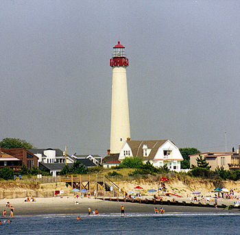 Cape May Light in 1998 - 32nd trip