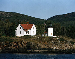 Curtis Island Light in 2002