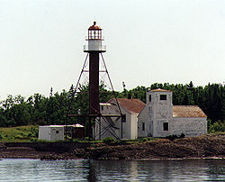 Manitou Island Light in 1997