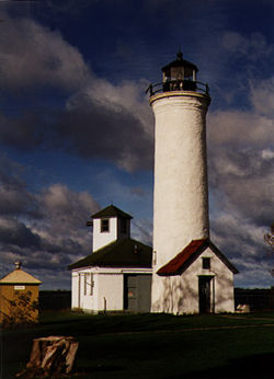 Tibbets Point Light in 1995 - 23rd trip