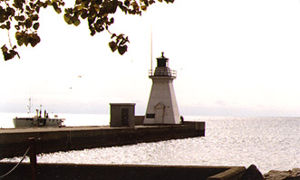 Port Dover Front Range Light in 1991