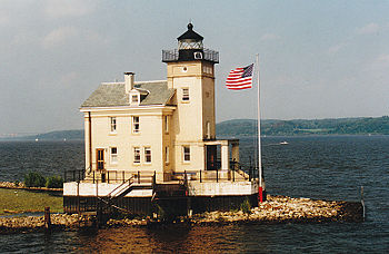 Rondout North Dike Light in 2004 - 45th trip