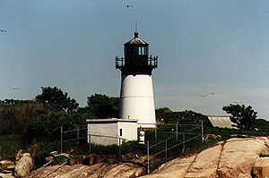 Ten Pound Island Light in 1997 - 28th trip