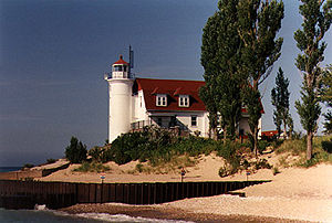 Point Betsie Light in 1994