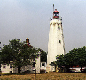 Sandy Hook Light in 1998 - 32nd trip