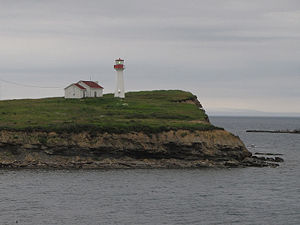 Point Aconi Light in 2009 - 50th trip