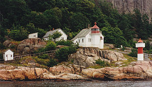 Odderøya Light in 2000 - 36th trip