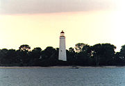 Chantry Island Light in 1990