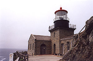 Point Sur Light in 2001 - 37th trip