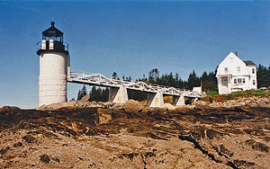 Marshall Point Light in 2002 - 40th trip