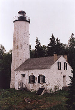 Rock Harbor Light in 2002