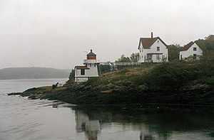 Squirrel Point Light in 2002 - 40th trip