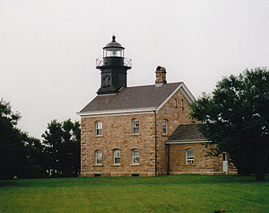 Old Field Point Light in 2004