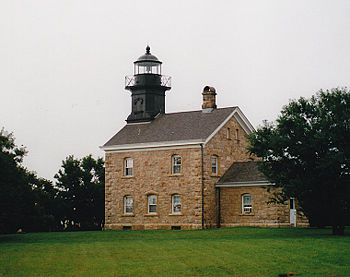 Old Field Point Light in 2004 - 45th trip