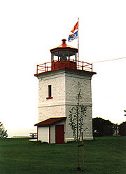 Goderich Main Light in 1990