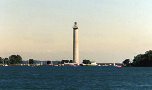 Perry Memorial Monument in 1993 - 15th trip
