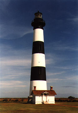 Bodie Island Light in 1993 - 17th trip