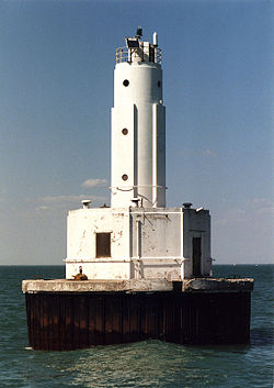 Lake St. Clair Light in 1989
