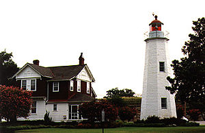 Old Point Comfort Light in 1991