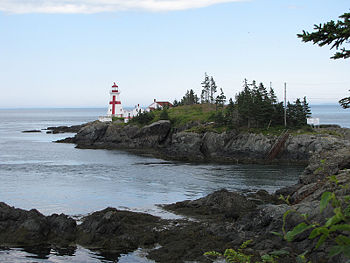 Head Harbour Light in 2009 - 50th trip