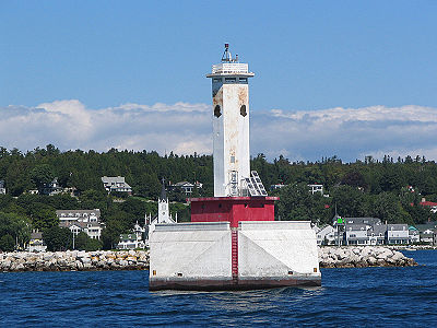 Round Island Passage Light in 2005 - 46th trip