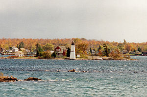 Rock Island Light in 1995 - 23rd trip