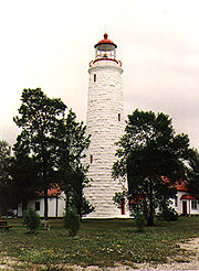 Point Clark Light in 1990
