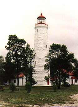 Point Clark Light in 1990 - 9th trip