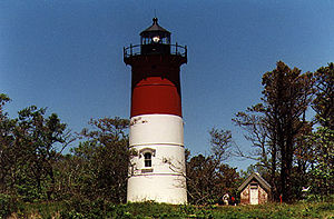Nauset Beach Light in 1997
