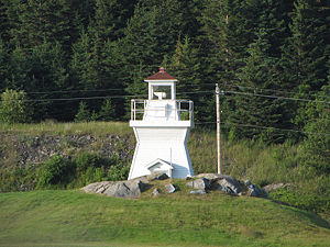 Balache Point Rear Range Light in 2009 - 50th trip