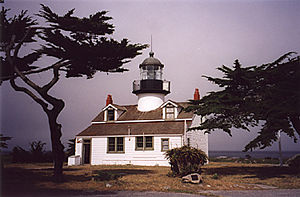 Point Piños Light in 2001 - 37th trip