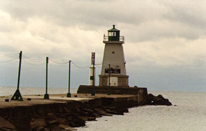 Port Maitland Outer Range Light in 1991