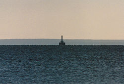 Peshtigo Reef Light in 1989