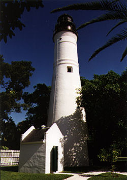Key West Lighthouse in 1996