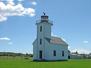Old Pugwash Light in 2009 - 50th trip (Photo by David Carter)