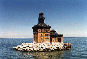 Toledo Harbor Light in 1993 - 15th trip