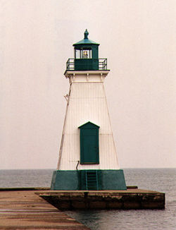 Port Dalhousie Front Range Light in 1995