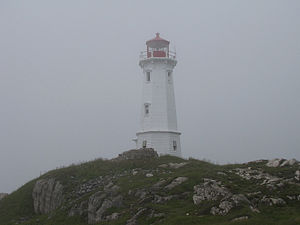 Louisbourg Light in 2009 - 50th trip